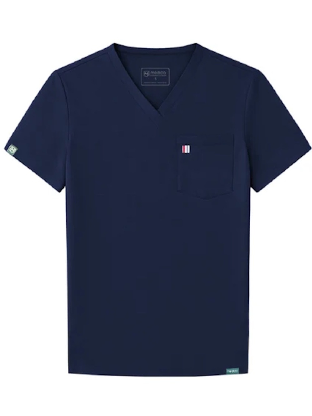 Mediclo TENCEL Sal Essential Scrub Top (Black) | XS